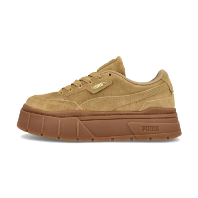 (W) Puma Mayze Stack Suede 'Brown Gold'