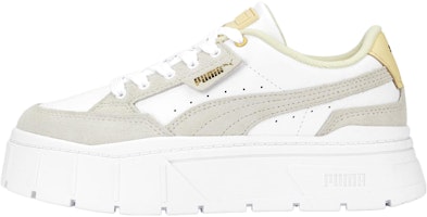 (Women) Puma Mayze Stack Terry 'White Grey' 392101-01 (Women) Puma Mayze Stack Terry 'White Grey' 392101-01