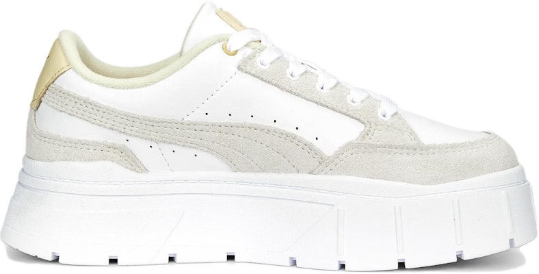 (W) Puma Mayze Stack Terry 'Blanco Gris' 392101-01 Order (W) Puma Mayze Stack Terry 'Blanco Gris' 392101-01