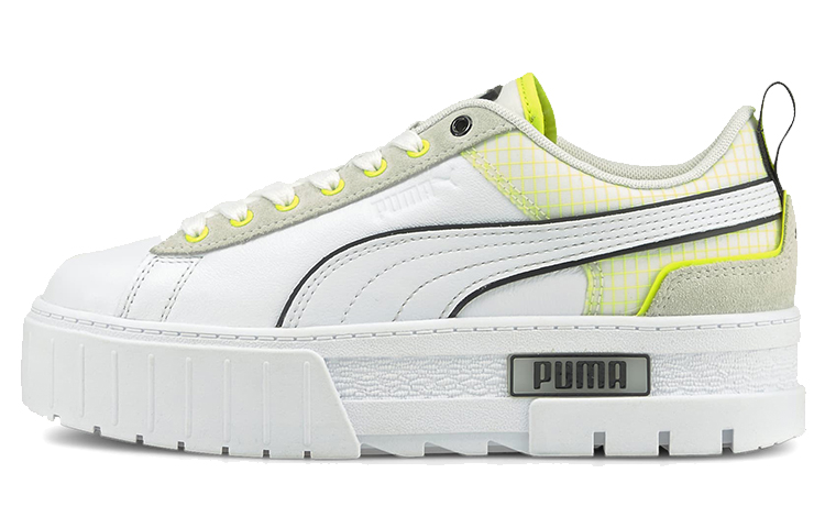 (W) Puma Mayze Tech 'White Yellow'