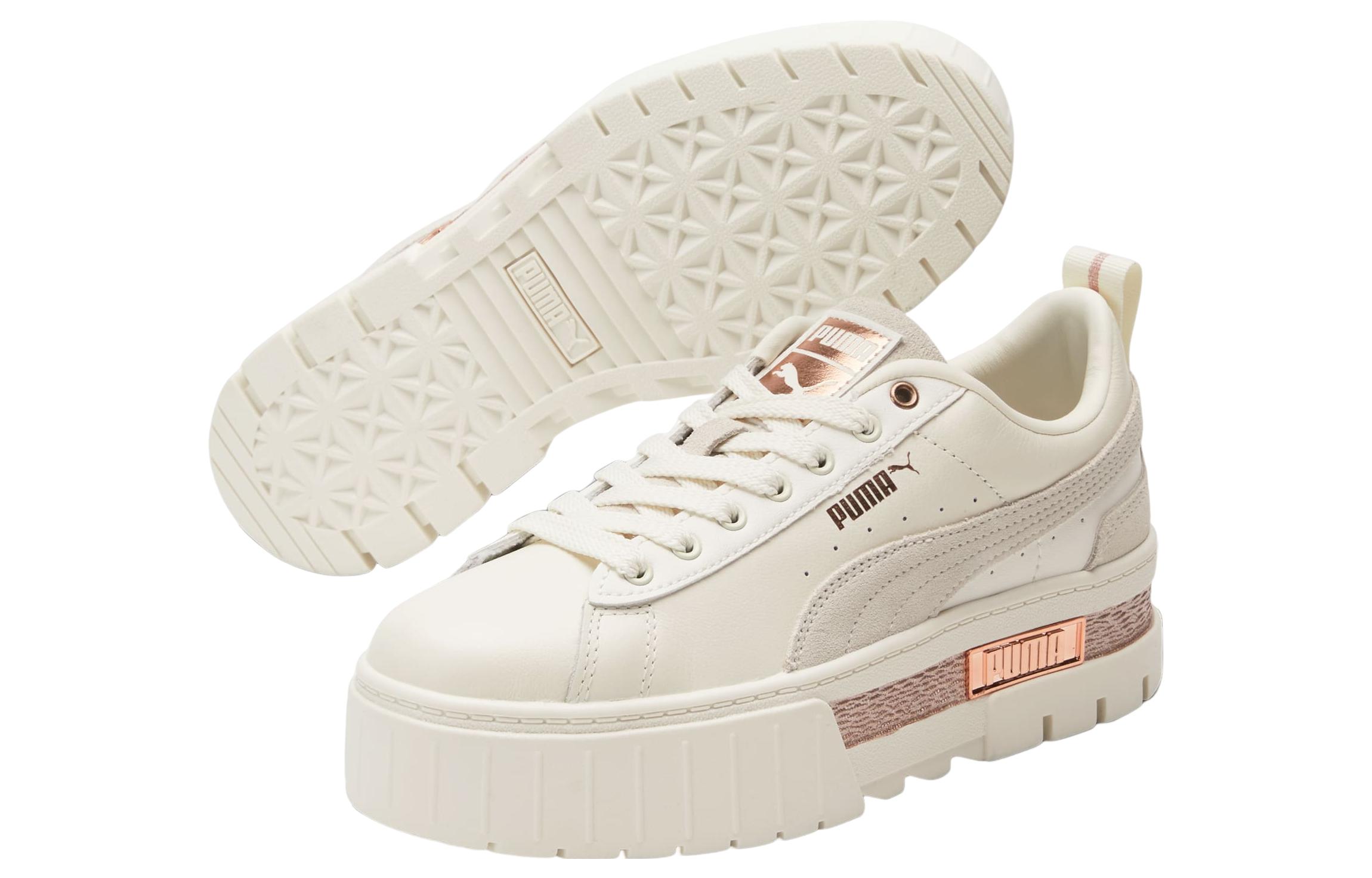 Lookbook (W) プーマ メイズ ウェーブ "マシュマロ ローズゴールド" 390535-01