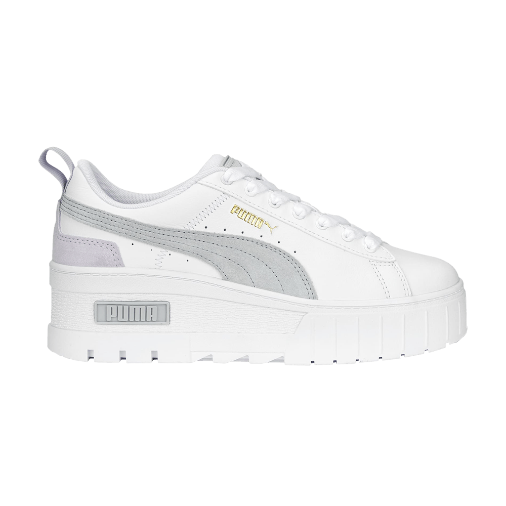 (Women) Puma Mayze Wedge 'Pastel - White Platinum Grey'  388566-04