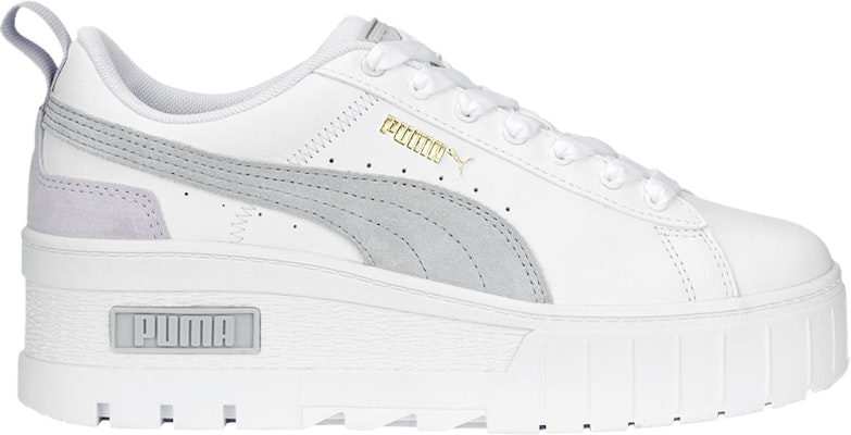 (Women) Puma Mayze Wedge 'Pastel - White Platinum Grey' 388566-04 Buy (Women) Puma Mayze Wedge 'Pastel - White Platinum Grey' 388566-04