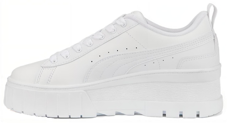(Women) Puma Mayze Wedge 'Triple White' 386273-04 Buy (Women) Puma Mayze Wedge 'Triple White' 386273-04