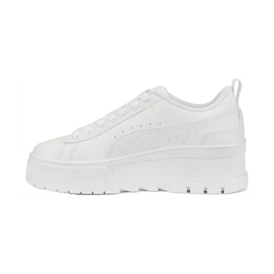 (W) Puma Mayze Wedge 'Triple White'