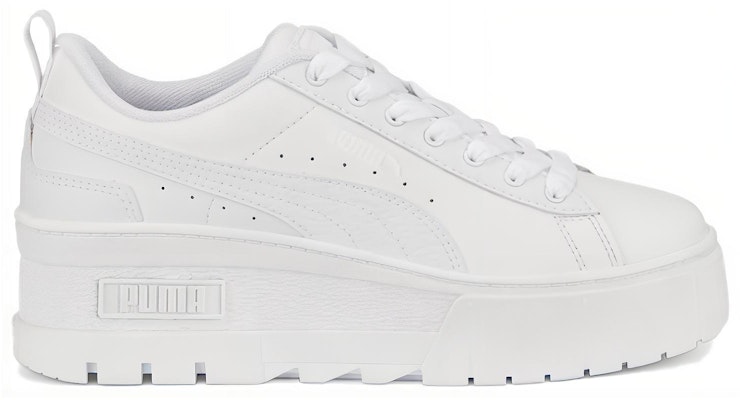 (Women) Puma Mayze Wedge 'Triple White' 386273-04 Order (Women) Puma Mayze Wedge 'Triple White' 386273-04