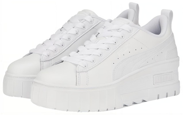 (Women) Puma Mayze Wedge 'Triple White' 386273-04 Lookbook (Women) Puma Mayze Wedge 'Triple White' 386273-04