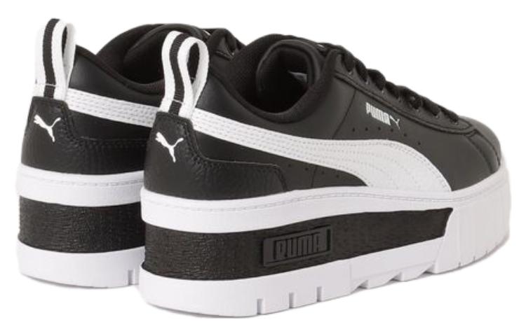 Shop (W) (女性用) プーマ メイズ ウェッジ NP ブラック ホワイト ブラック 386273-02 386273-02