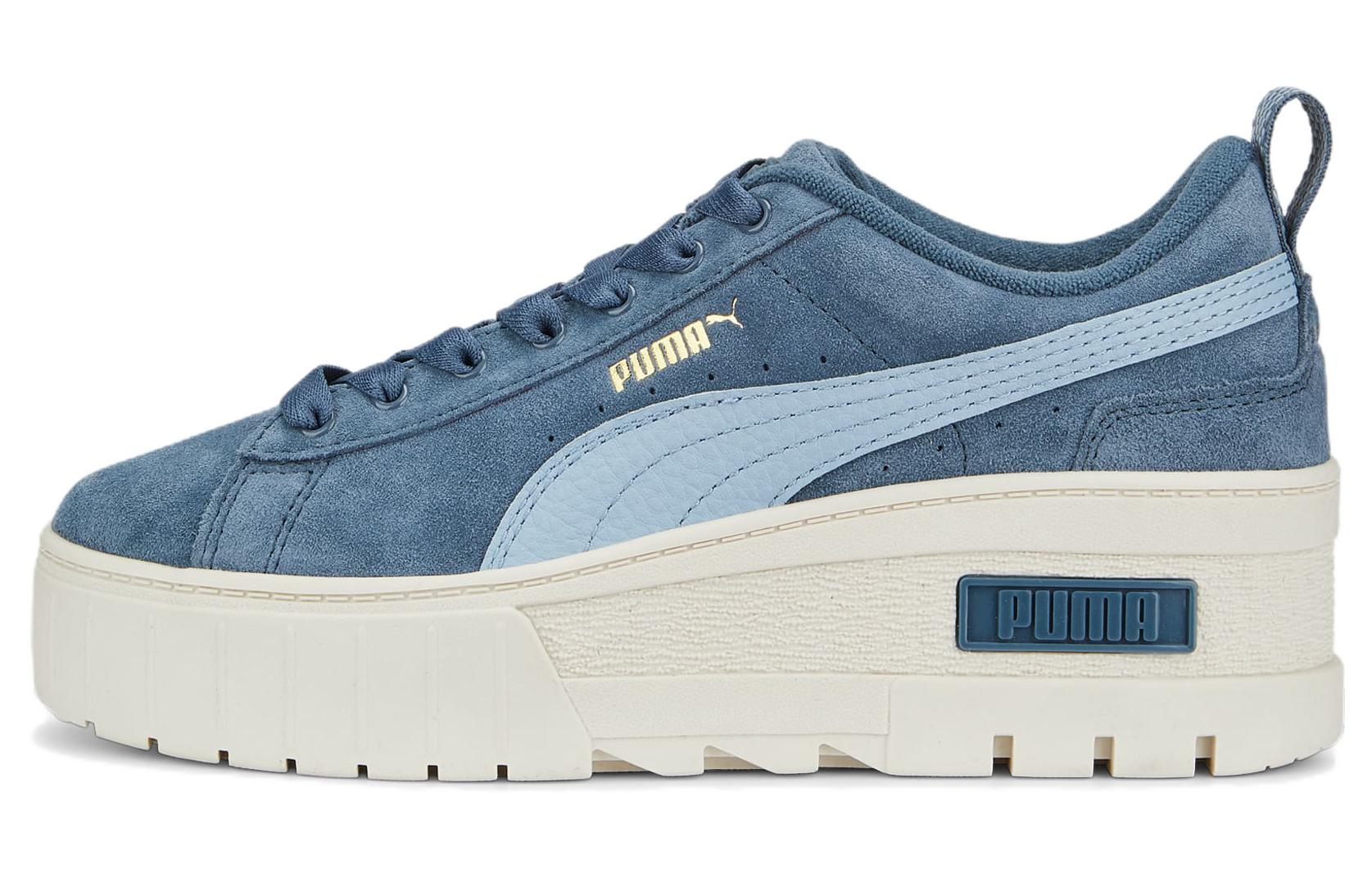 (Women) Puma Mayze Wedge Suede 386744-02