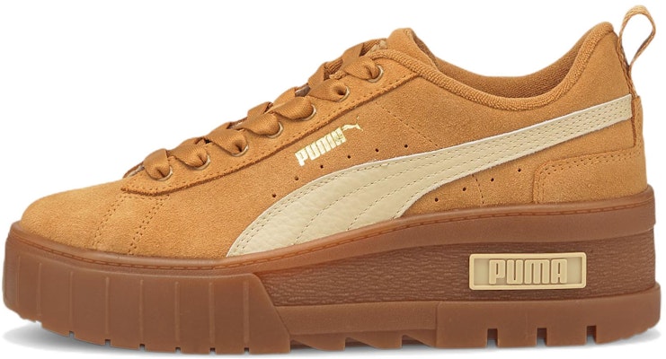 (Women) Puma Mayze Wedge Suede 'Desert Tan' 386744-01 Buy (Women) Puma Mayze Wedge Suede 'Desert Tan' 386744-01