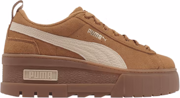 (Women) Puma Mayze Wedge Suede 'Desert Tan' 386744-01 (Women) Puma Mayze Wedge Suede 'Desert Tan' 386744-01