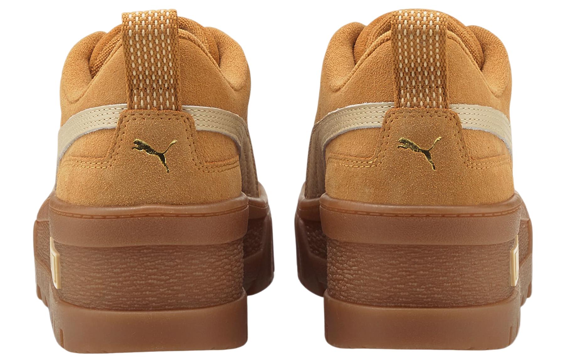 Shop (W) Puma Mayze Wedge Suede 'Desert Tan' Zapatillas Plataforma Mujer 386744-01