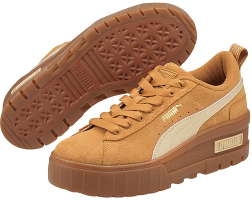 (Women) Puma Mayze Wedge Suede 'Desert Tan' 386744-01 Purchase (Women) Puma Mayze Wedge Suede 'Desert Tan' 386744-01