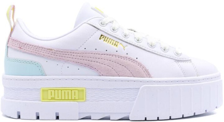 (Women) Puma Mayze White Pastel 381983-10 Order (Women) Puma Mayze White Pastel 381983-10
