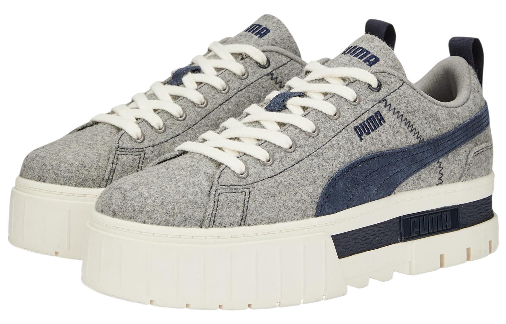 Lookbook （女性）Puma Mayze WS 羊毛鞋 “灰色” 386583-01