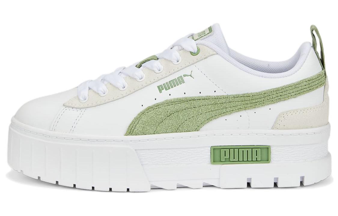 (Women) Puma Maze Mix 'White Green' 387468-01