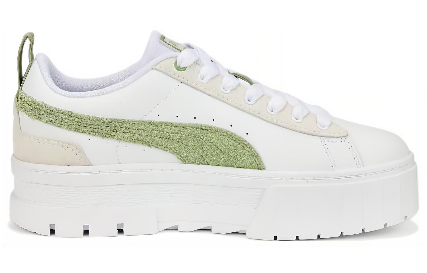 Order (Women) Puma Maze Mix 'White Green' 387468-01
