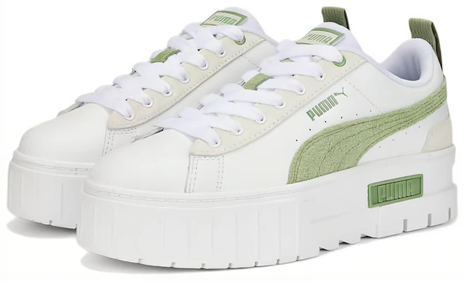 (Women) Puma Maze Mix 'White Green' 387468-01 Lookbook (Women) Puma Maze Mix 'White Green' 387468-01