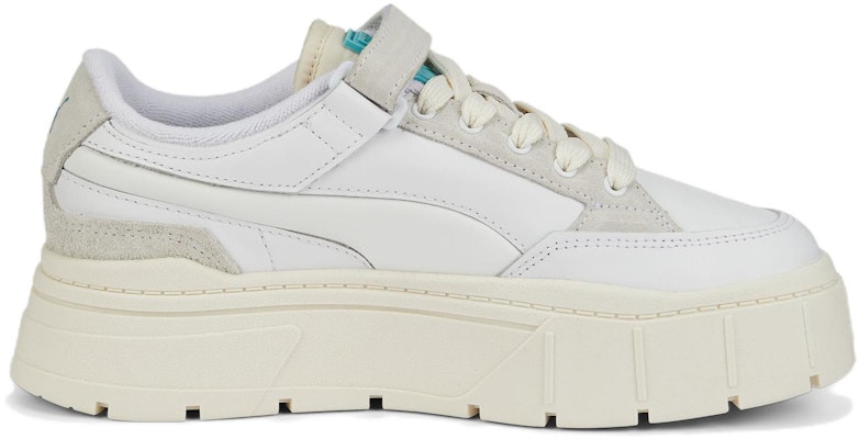 PUMA Maze Stacked Padded 防滑耐磨 低筒 球鞋 女款 白灰 Order PUMA Maze Stacked Padded 防滑耐磨 低筒 球鞋 女款 白灰