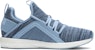 (W) Puma Mega Energy Heather Knit Kasut Lari Rendah Biru/Putih 191096-01