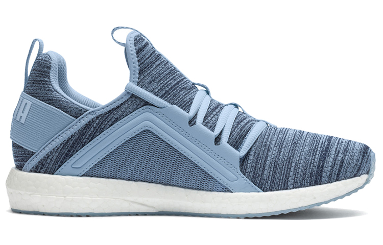 Order (W) Puma Mega Energy Heather Knit Laufschuhe Low-Top Blau/Weiß 191096-01