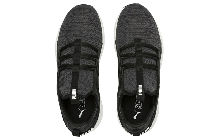 Lookbook (W) Puma Mega Energy Heather Knit Laufschuhe Schwarz/Weiß Low-top Herren/Damen 191096-05