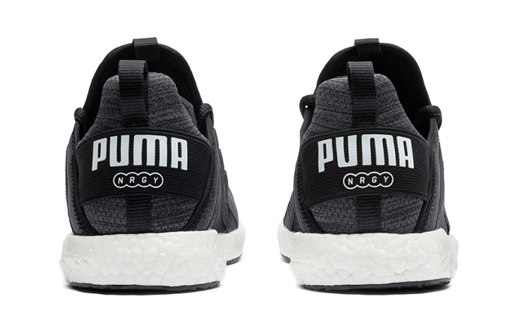 Shop (W) Puma Mega Energy Heather Knit Laufschuhe Schwarz/Weiß Low-top Herren/Damen 191096-05