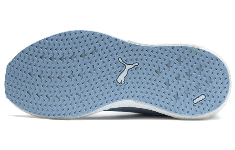 Details for (W) Puma Mega Energy Heather Knit Laufschuhe Low-Top Blau/Weiß 191096-01