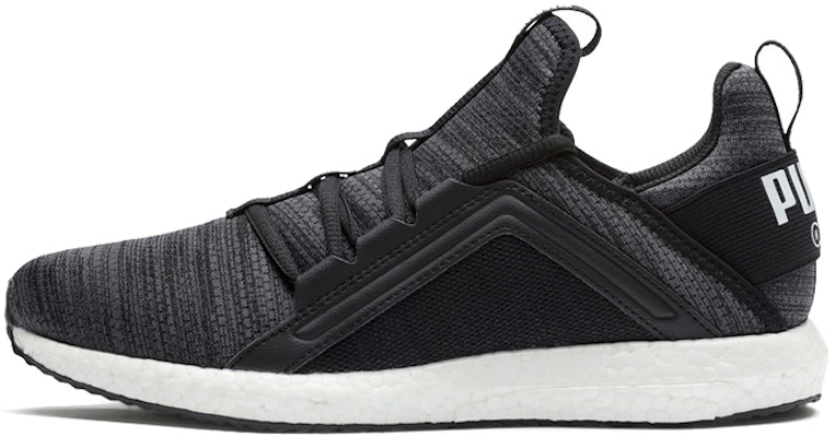 (Women) Puma Mega Energy Heather Knit Low-top Running Shoes Black/White 191096-05 Buy (Women) Puma Mega Energy Heather Knit Low-top Running Shoes Black/White 191096-05