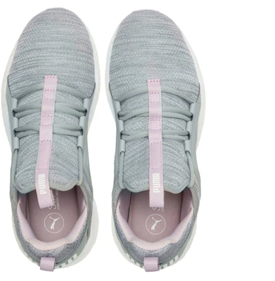 (W) Puma Mega NRGY Heather Knit 'Quarry' Lelaki Kasut Sukan 191096-04 Lookbook (W) Puma Mega NRGY Heather Knit 'Quarry' Lelaki Kasut Sukan 191096-04