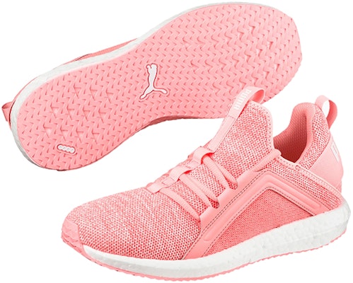 (Women) Puma Mega Nrgy Knit Low Running Shoes Pink/White 190373-05 Purchase (Women) Puma Mega Nrgy Knit Low Running Shoes Pink/White 190373-05