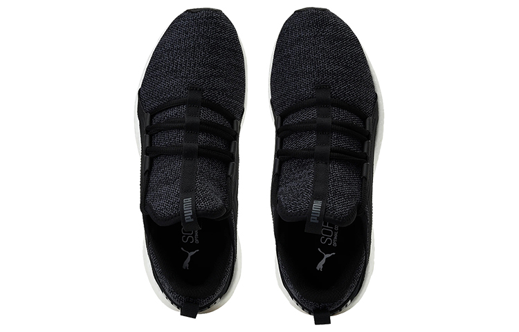 Lookbook (W) Puma Mega Nrgy Knit Sepatu Lari Rendah Hitam/Putih 190373-01