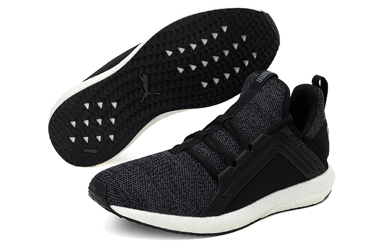 Purchase (W) Puma Mega Nrgy Knit Sepatu Lari Rendah Hitam/Putih 190373-01