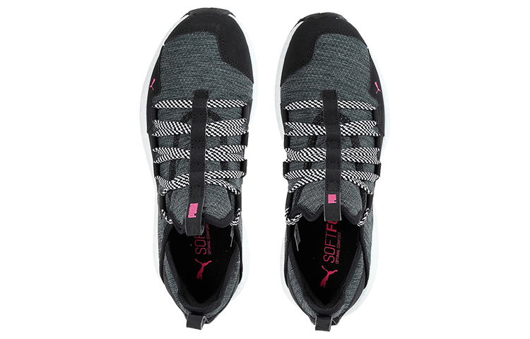 Lookbook (W) Puma Mega Nrgy Trail Low Sepatu Lari Hitam/Abu-Abu/Putih 191202-03