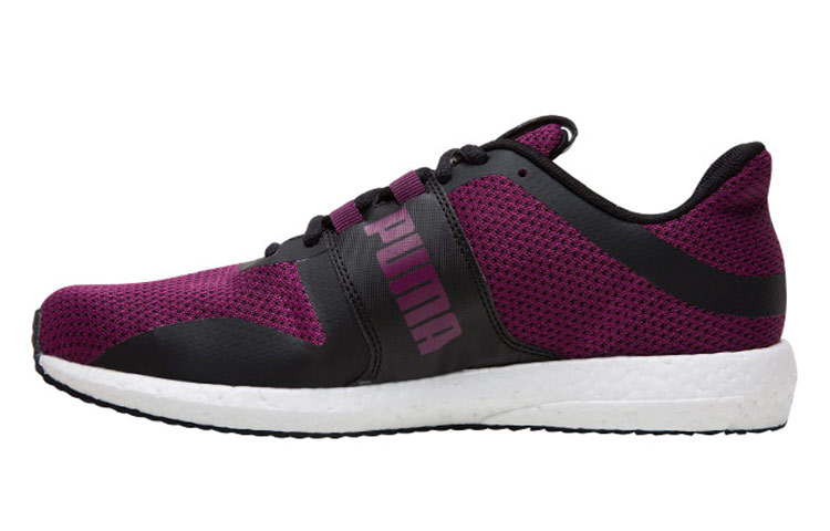 (Women) Puma Mega Nrgy Turbo Running Shoes Black/Purple 190375-03
