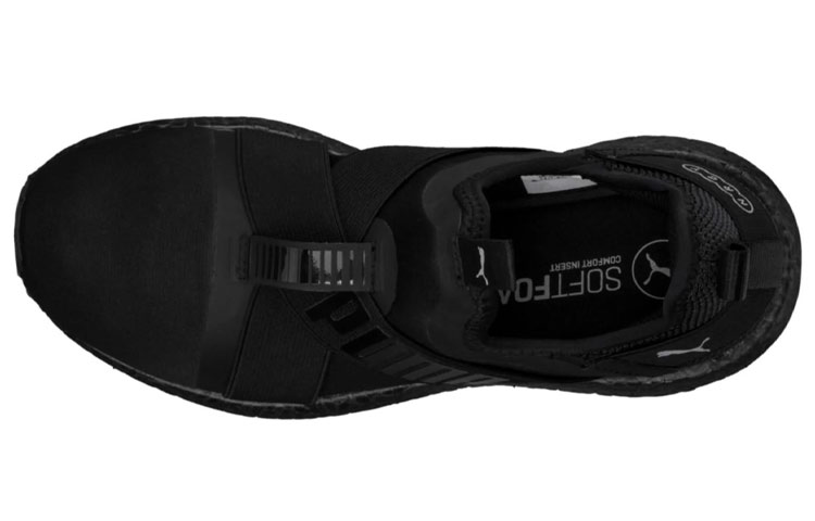 Shop Puma Mega Nrgy X 輕便透氣休閒運動鞋 女款 黑