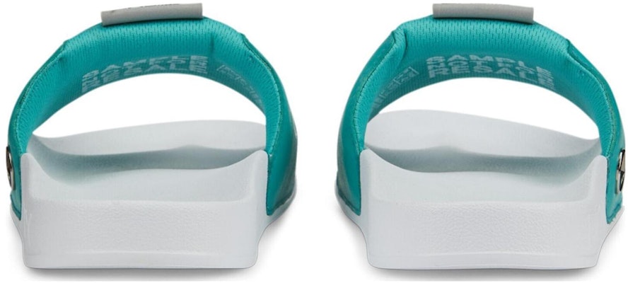 (Women) Puma Mercedes AMG Petronas F1 Slide 'White Green' 307414-01 Purchase (Women) Puma Mercedes AMG Petronas F1 Slide 'White Green' 307414-01