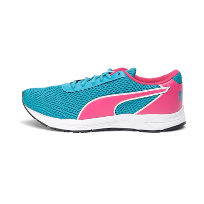(W) Puma Metal Knit Idp Low Top Blue/ 'Pink'