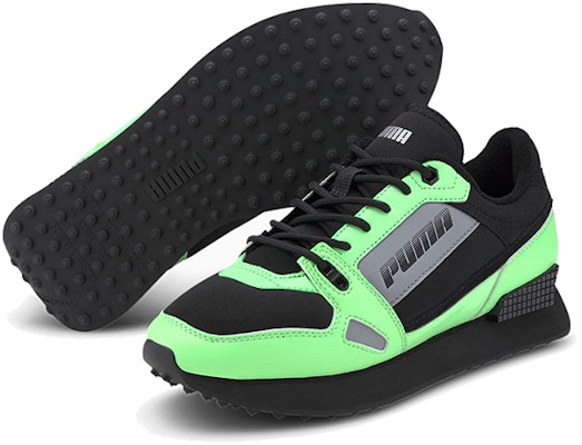 (W) Zapatillas Puma Mile Rider Bright Peaks Negro/Verde/Gris Bajas 374113-02 Lookbook (W) Zapatillas Puma Mile Rider Bright Peaks Negro/Verde/Gris Bajas 374113-02