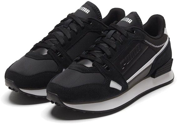 (W) Puma Mile Rider '铬沙漠 - 黑白' 374664-02 Lookbook (W) Puma Mile Rider '铬沙漠 - 黑白' 374664-02