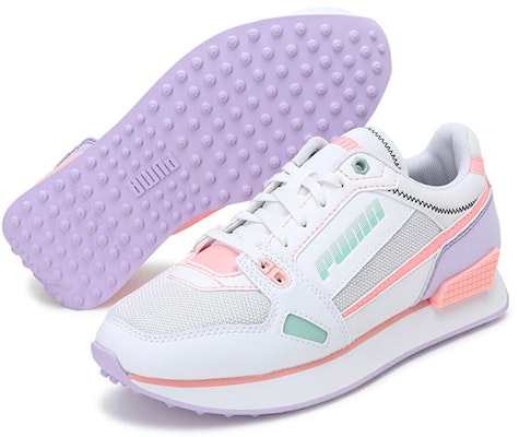 (W) Puma Mile Rider 'Pastel Mix - Peach Elektro' 375077-01 Lookbook (W) Puma Mile Rider 'Pastel Mix - Peach Elektro' 375077-01