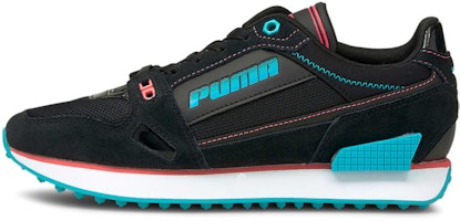(Women) Puma Mile Rider 'Power Play - Black Scuba Blue' 374954-02 (Women) Puma Mile Rider 'Power Play - Black Scuba Blue' 374954-02