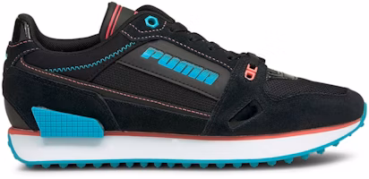 (Women) Puma Mile Rider 'Power Play - Black Scuba Blue' 374954-02 (Women) Puma Mile Rider 'Power Play - Black Scuba Blue' 374954-02