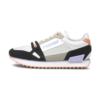 (W) Puma Mile Rider 'Power Play - White Apricot Blush'