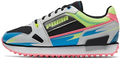 (Women) Puma Mile Rider 'Sunny Getaway - Fizzy Yellow Grey' 373443_03 (Women) Puma Mile Rider 'Sunny Getaway - Fizzy Yellow Grey' 373443_03