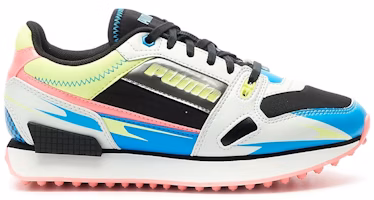 (Women) Puma Mile Rider 'Sunny Getaway - Fizzy Yellow Grey' 373443_03 (Women) Puma Mile Rider 'Sunny Getaway - Fizzy Yellow Grey' 373443_03