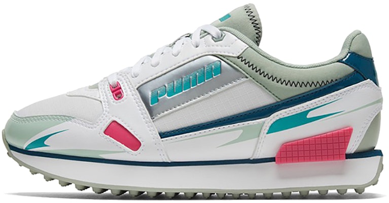 (W) Puma Mile Rider 'Sunny Getaway - Putih Hijau Viridian' 373443-07 Buy (W) Puma Mile Rider 'Sunny Getaway - Putih Hijau Viridian' 373443-07