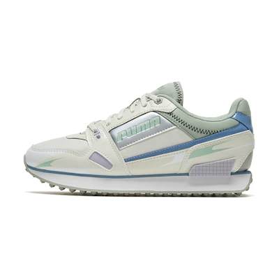 (W) Puma Mile Rider Sunny Getaway 'Purple Khaki White'