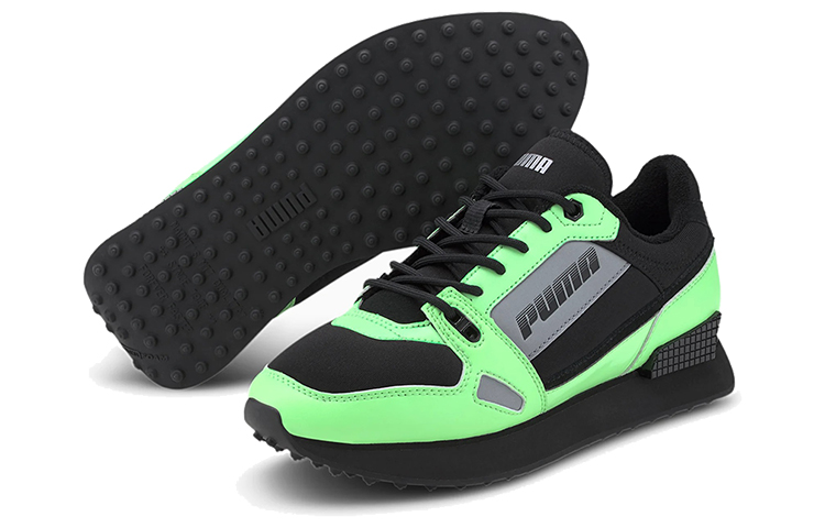 Purchase (W) Puma Mile Rider Bright Peaks Zwart/Groen/Grijs Lage Sneakers 374113-02