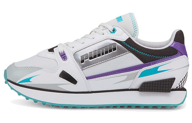(Women) Puma Mile Rider Sunny Getaway 'Gray Silver Blue' 373443-04